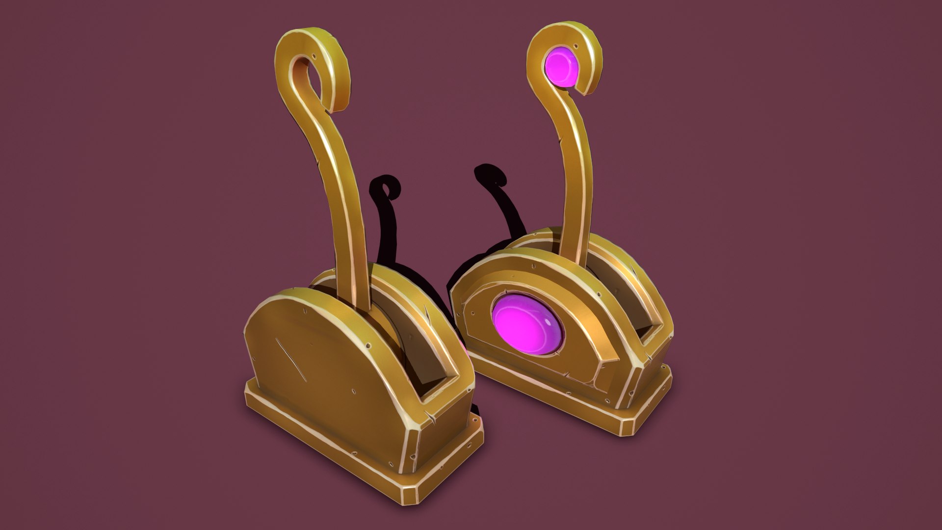 3D Fantasy Lever Model - TurboSquid 1716763