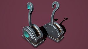 3D Fantasy lever model