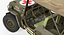 Jeep Willys 1944 Modelo 3D de ambulancia convertible