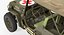 Jeep Willys 1944 Modelo 3D de ambulancia convertible