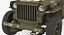 Jeep Willys 1944 Modelo 3D de ambulancia convertible