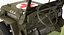 Jeep Willys 1944 Modelo 3D de ambulancia convertible