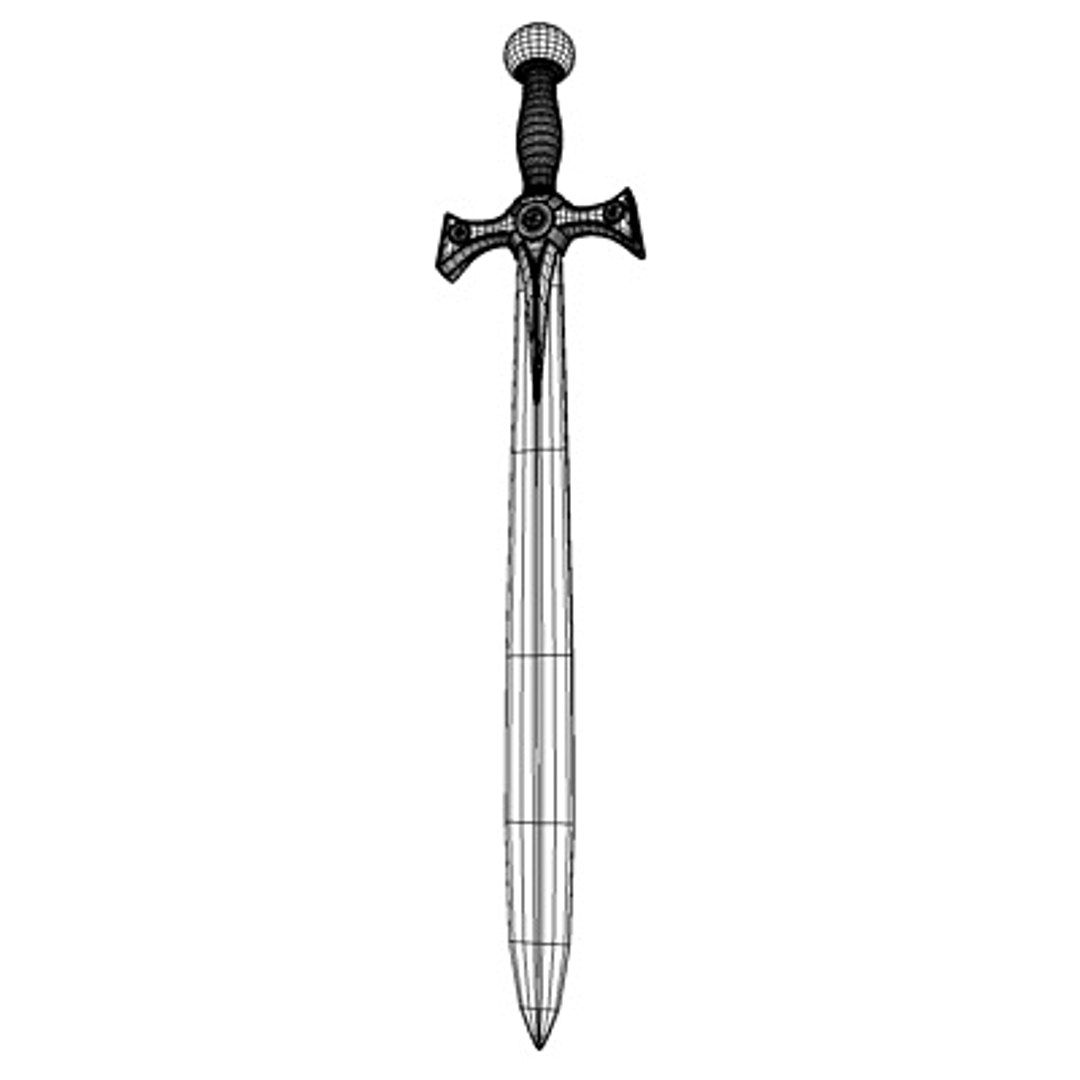 3d Xena Sword Model