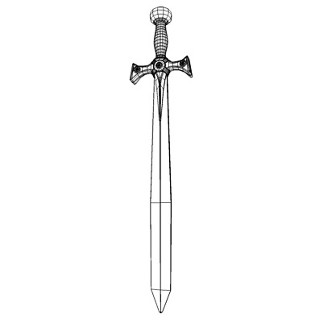 3d Xena Sword Model