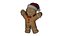 Gingerbread Man Static