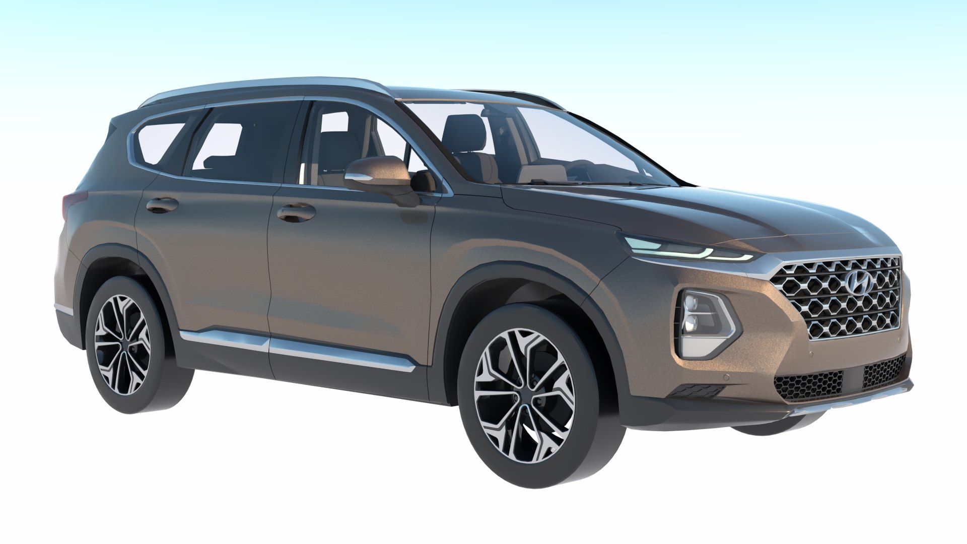 Hyundai Santa Fe 2024 3D Model - TurboSquid 2277971