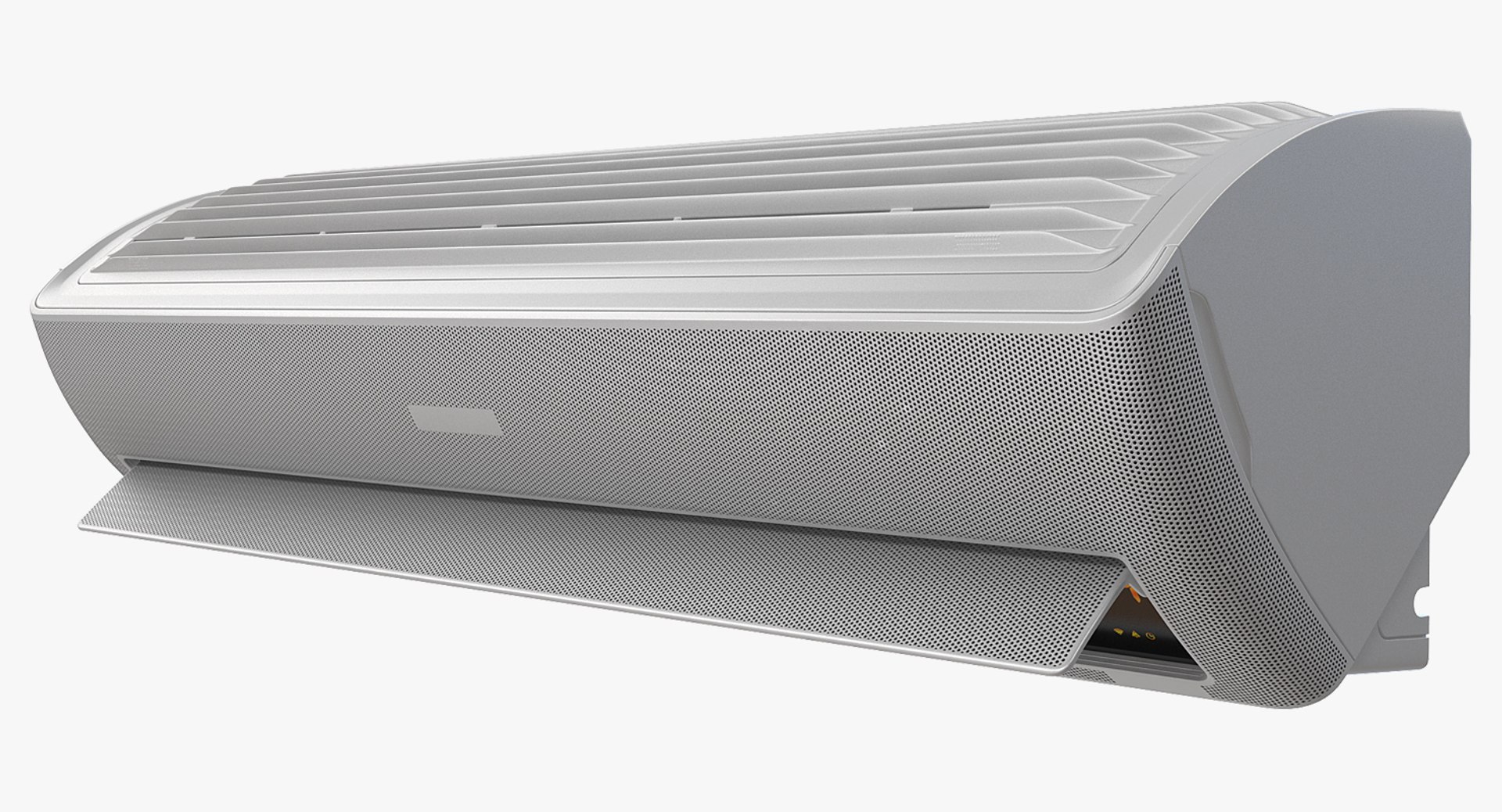 Wall Mounted Air Conditioner 3D Model 3D model preview