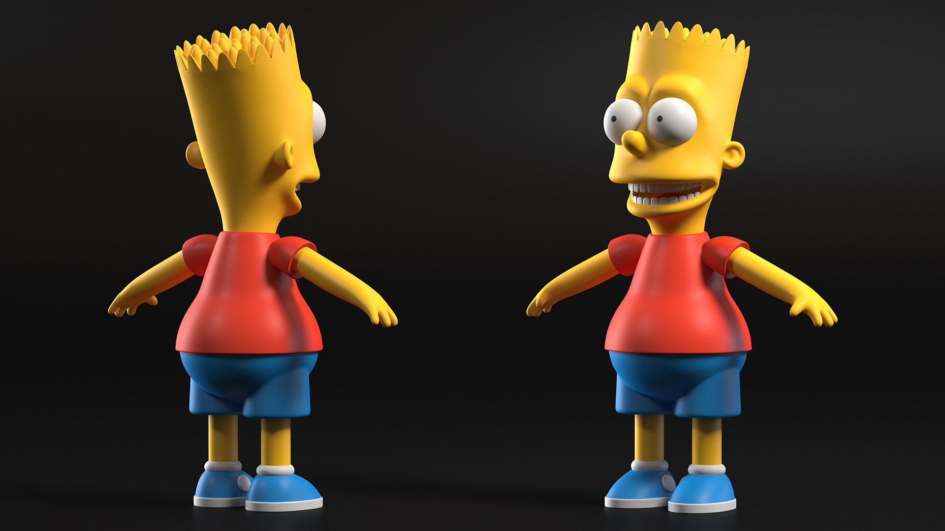 3D Model Simpson Characters Rigged For Maya Collection - TurboSquid 2513708
