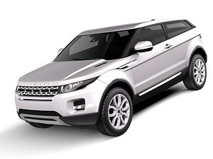 Range Rover Evoque 3-door 2012-2015 white