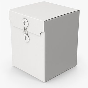 3D White Honey Jar Package