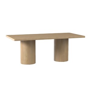 Margate Reclaimed Wood Dining Table PBR