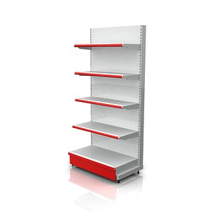 Supermarket Shelf END CAPS_ END RACKS