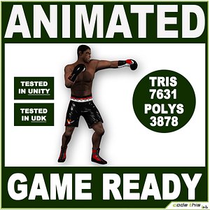 human athletic 3d model