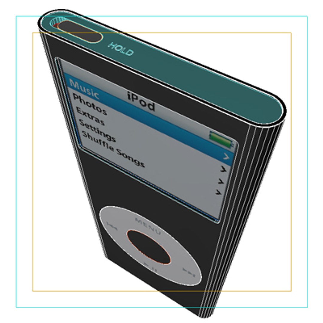 3ds Max Apple Ipod Nano 2g