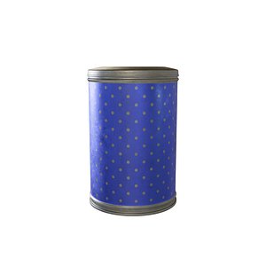 Metal kitchen jar