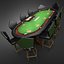 Cassino - Poker - Verde