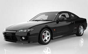 3D Nissan Silvia 240sx model