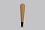 Baseball bat 3D model