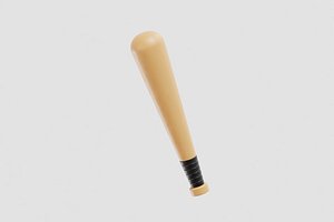 Baseball bat 3D model
