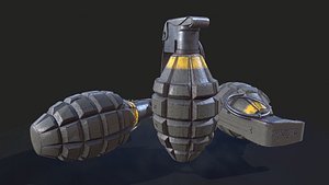 Grenade Mk II Models 3D model