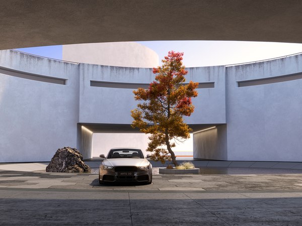 3D Exterior Scene 11