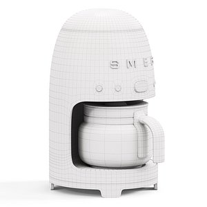 SMEG Drip Coffee Machine 3D model