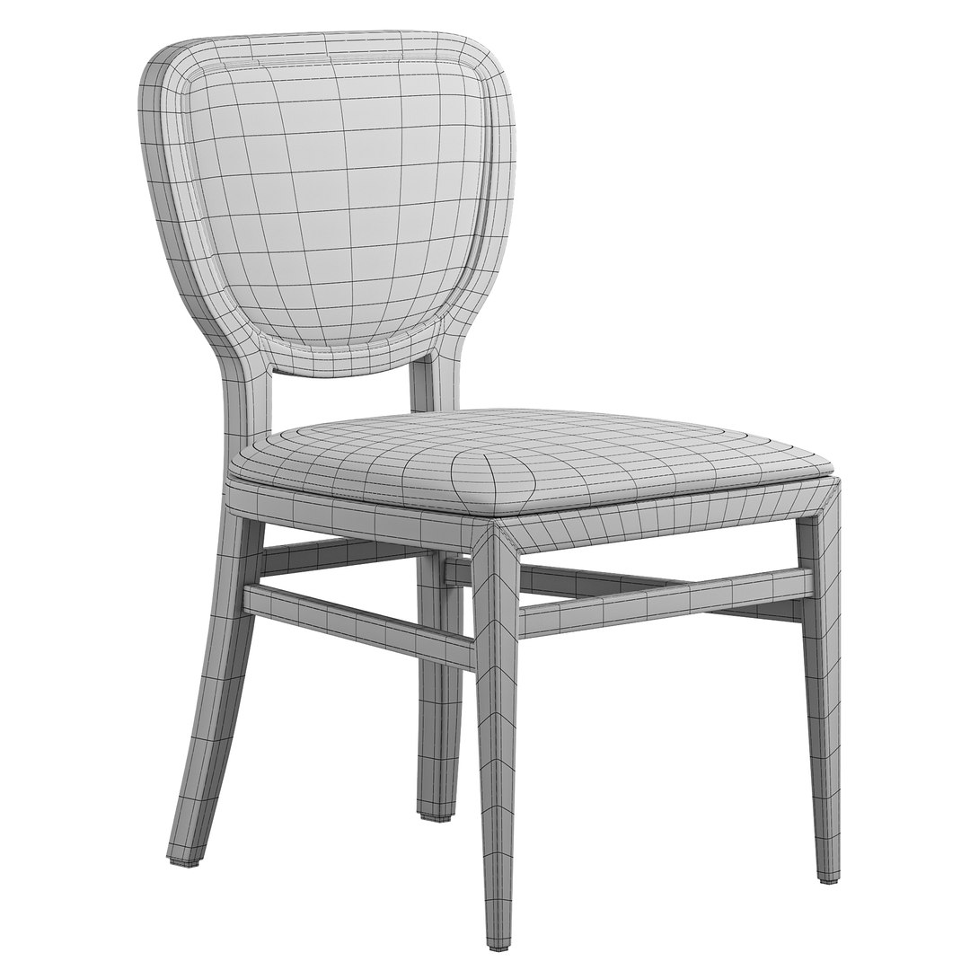 3D Cabaret Chair By Collinet Model - TurboSquid 1940345