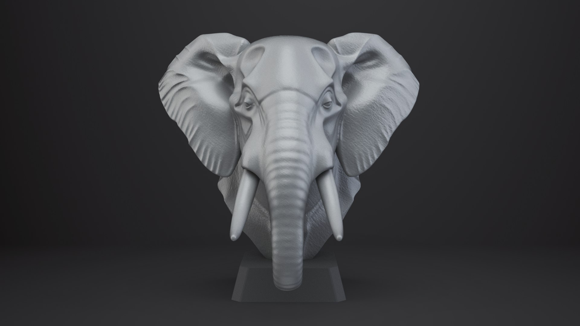 Elephant Bust - Animal Figurine model https://p.turbosquid.com/ts-thumb/6w/KpIGkP/gq/009/png/1762837738/1920x1080/fit_q87/f6096e5506a3bcca5f032149af35aaabf868dfe0/009.jpg