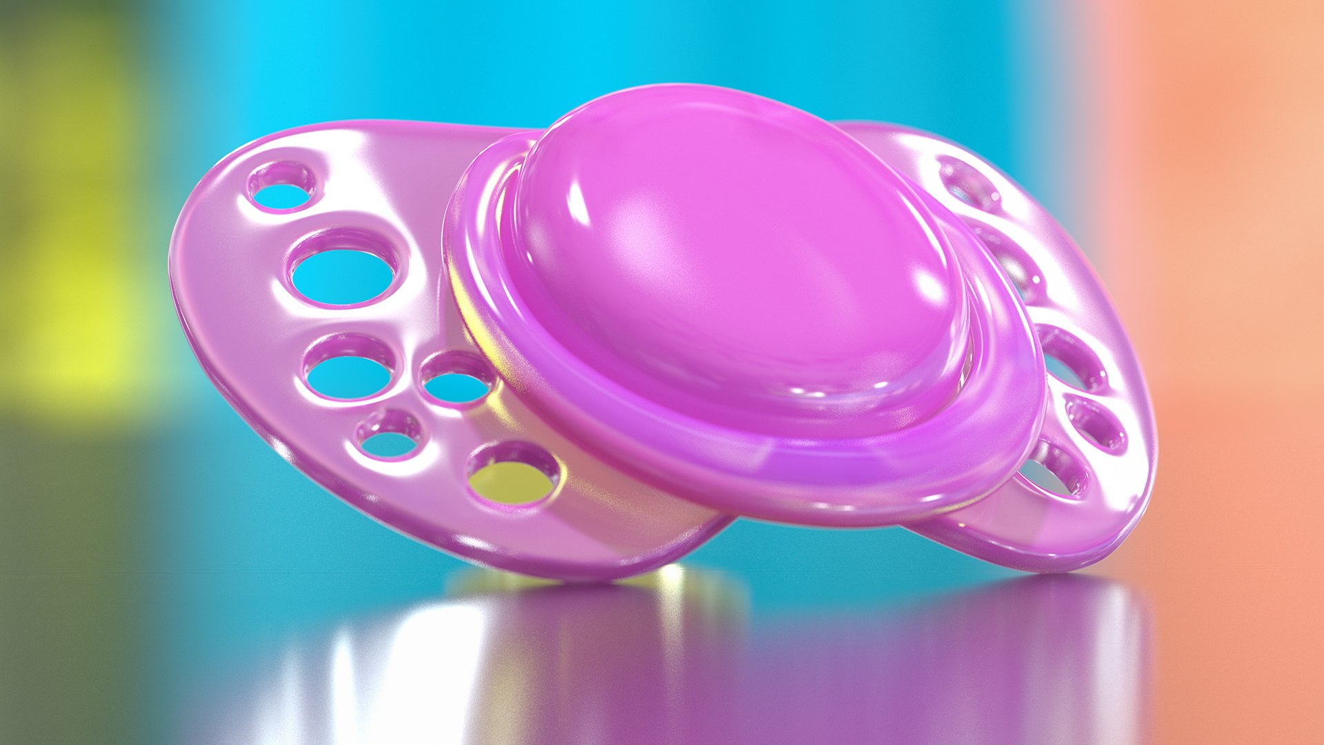 Pink baby dummy model TurboSquid 1442900