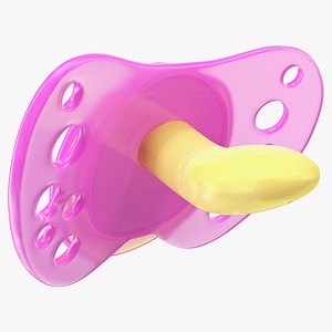 pink baby dummy model
