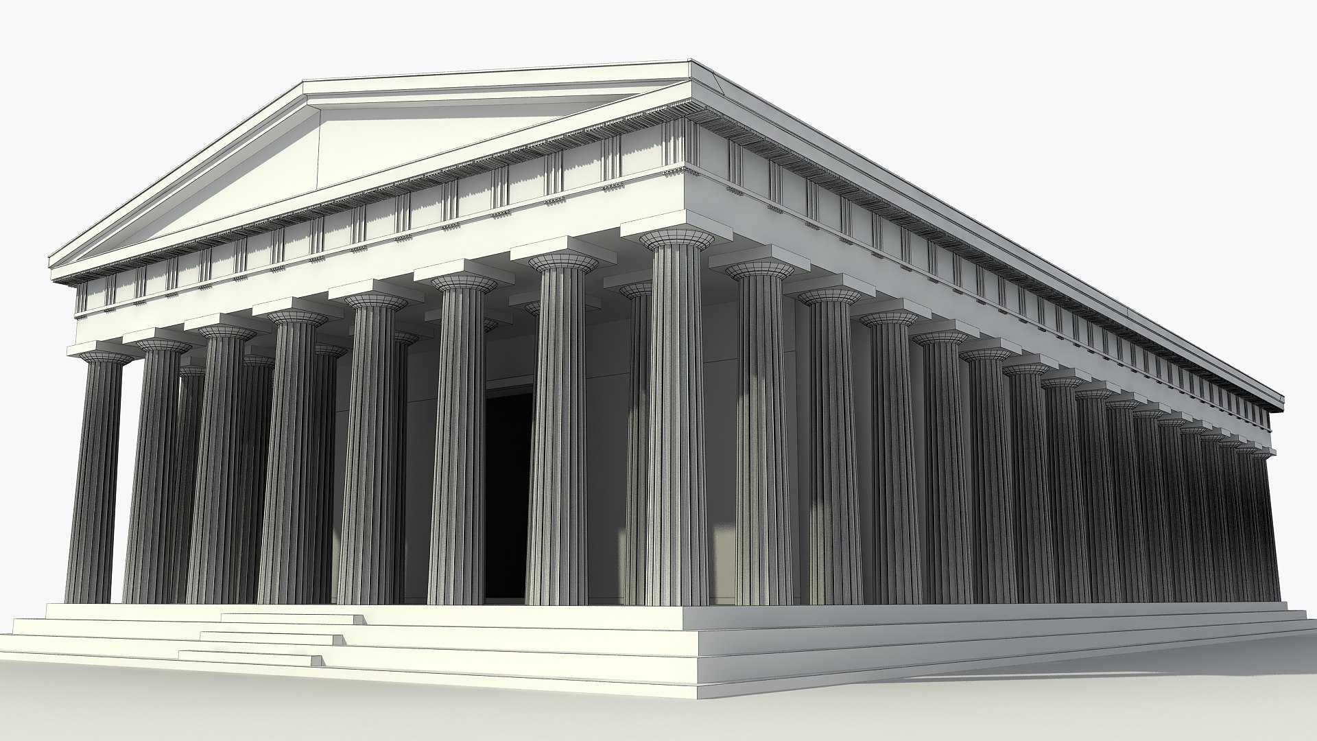 Parthenon 3D Model - TurboSquid 1906427