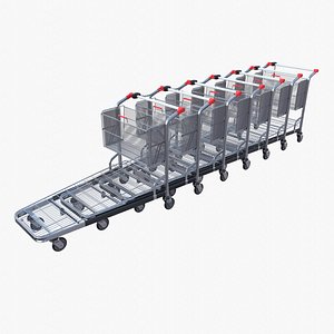 shopping car cart 3D model
