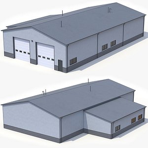 3D Industrial Building 59 PBR