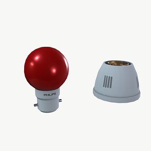 Bulb and Holder 3D model
