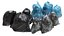 Garbage bags and Urban Trash set 3D model