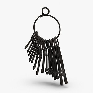 Skeleton Jailer Keys Hanging