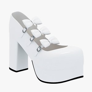 3d model of lolita shoe