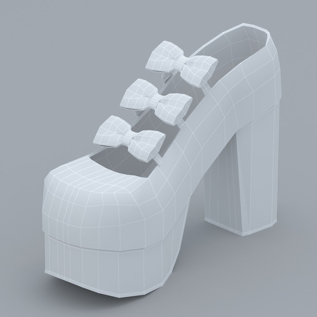 3d model of lolita shoe https://p.turbosquid.com/ts-thumb/6x/0dA5ol/wD191Exq/renderwwireframe02/jpg/1473925710/1920x1080/fit_q87/a0e10cf9a9879a98712aa5e342f998d34f939fdc/renderwwireframe02.jpg