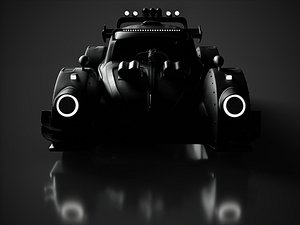 3D military Volkswagen Beetle