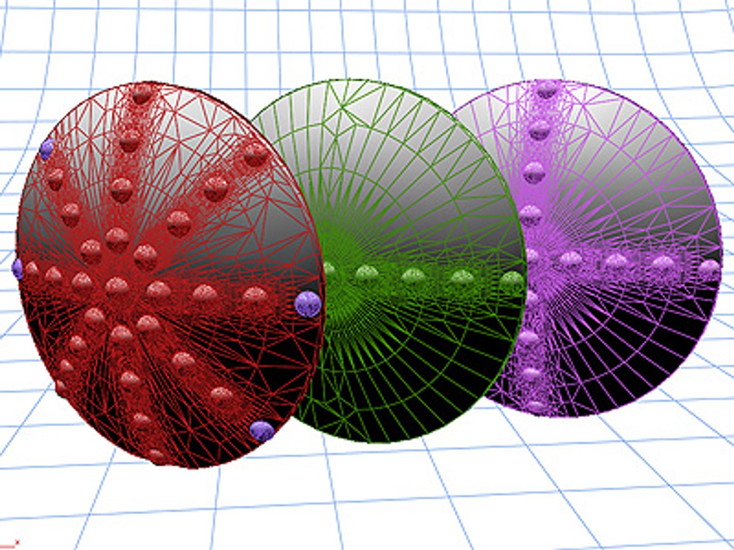 3d Model Phase Dispersion Concave Lens