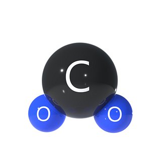 carbon dioxide 3D model