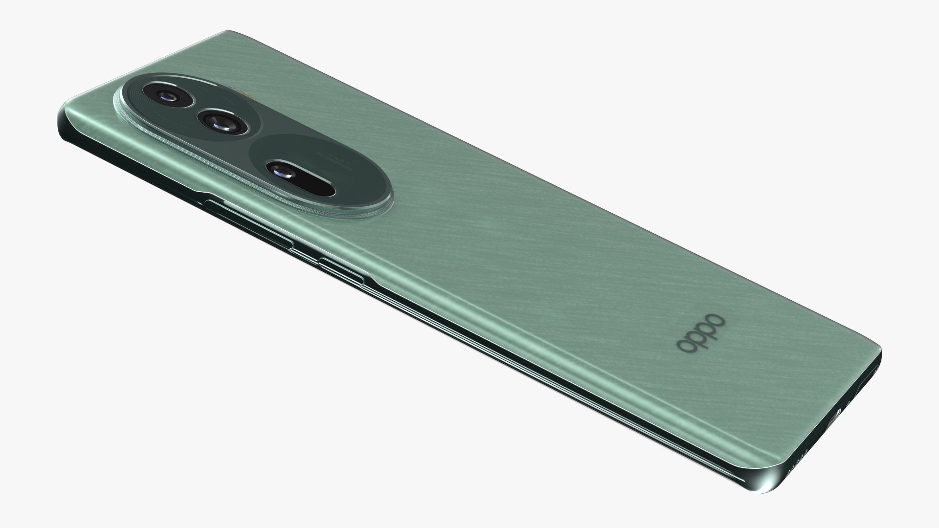 3D OPPO Reno 11 Green Model - TurboSquid 2157319