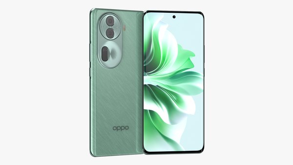 modelo 3d OPPO Reno 11 Verde TurboSquid 2157319