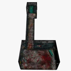 Old Hospital Room 3 3D model