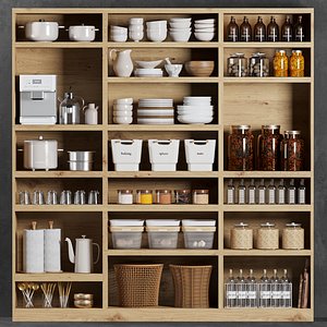 kitchen accessories037 3D model
