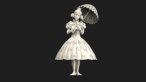 umbrella girl