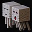 3D ghast mob minecraft