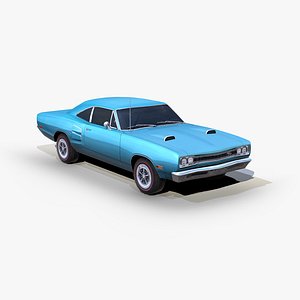 Dodge Coronet RT 1968 3D model
