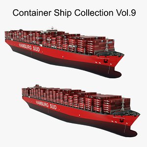 Container Ship Collection Vol.9 3D model
