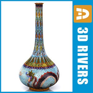 chinese vase 3d model